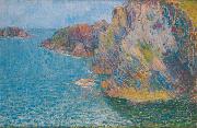 John Peter Russell La Pointe de Morestil par mer calme France oil painting artist